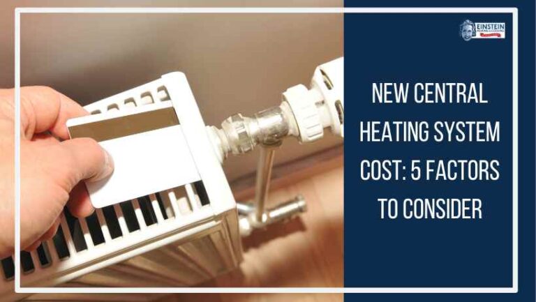 New central heating system cost